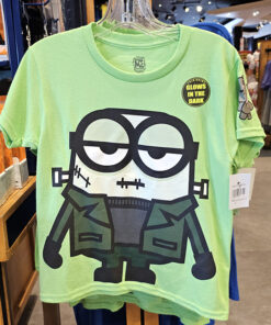 Minion Monsters Universal Studios Parks Green Frankenstein Youth T-Shirt