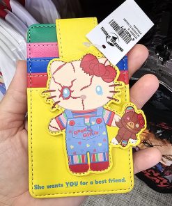 Universal Studios Hello Kitty x Chucky Character Card Holder Wallet