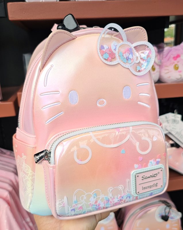Hello Kitty 50th Anniversary Sanrio Loungefly Mini Backpack  display picture 3
