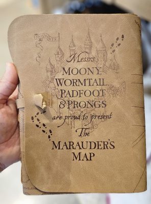 Alternative view of Wizarding World of Harry Potter Universal Studios Parks Marauders Map Journal