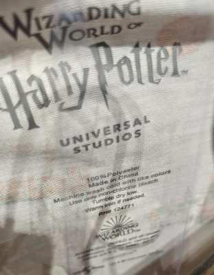 Alternative view of Wizarding World of Harry Potter Universal Studios Hogsmeade for Christmas 2024 Pajamas for Adult