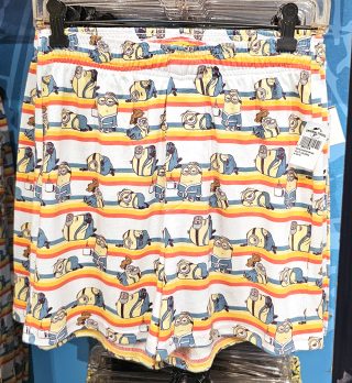 Despicable ME Universal Studios Parks Minions Sleepover Adult Pajama Boxers
