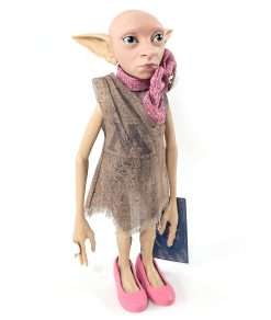 Wizarding World of Harry Potter Epic Universe Umbridge's House Elf Higgledy Plastic Doll Figure 12"
