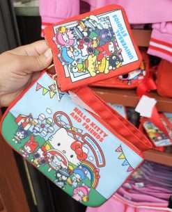Hello Kitty Sanrio Universal Studios Parks Day in the Park - Red Wristlet with Coin Purse