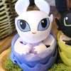 Epic Universe How to Train Your Dragon Isle of Berk Dragon Drifters Egg Plush - Light Fury