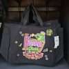 Mardi Gras 2026 Universal Studios Glow in the Dark Tote Bag