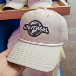 Universal Studios Globe Logo Tan Hat