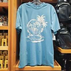 Universal Studios Retro Icon Globe Teal T-Shirt