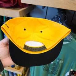 Alternative view of Wizarding World of Harry Potter Universal Studios Yellow Black Ornate Hufflepuff Crest Hat