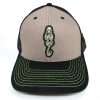 Wizarding World of Harry Potter Universal Studios Dark Mark Symbol Black Gray Green Mesh Hat