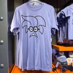 Evil Minions Universal Studios Parks Grouchy Big Face Purple Adult T-Shirt