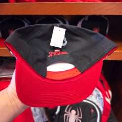 Alternative view of Spider-Man Marvel Universal Studios Parks High Density Graphic Style Spider Logo Baseball Hat