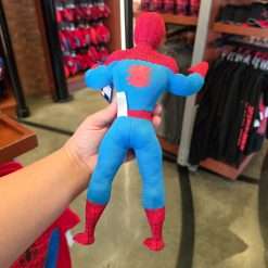 Alternative view of Spider-Man Marvel Universal Studios Parks Spidey Bendy Plush Toy with Wired Limbs
