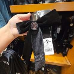 Universal Studios Globe Icon Black Hair Bow Acessory