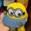 MINIONS Universal Studios Parks Yellow Minion Bob with Teddy Boo-Ya Hat