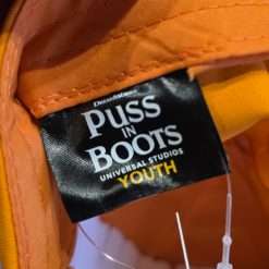 Alternative view of Universal Studios Parks Shrek Dreamworks Puss in Boots Cat Character Youth Orange Baseball Hat