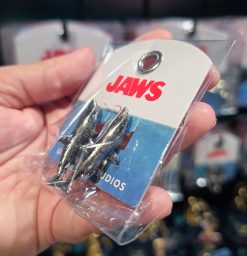 Alternative view of JAWS Movie Shark Earrings Universal Studios