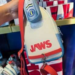 Alternative view of JAWS Movie Shark Loungefly Sling Bag Universal Studios