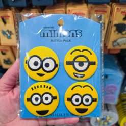 Illumination's Minions Universal Studios Yellow Buttons (4-Pack)