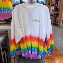 Alternative view of Universal Studios Love Is Universal Rainbow Tie Dye Spirit Jersey Adult