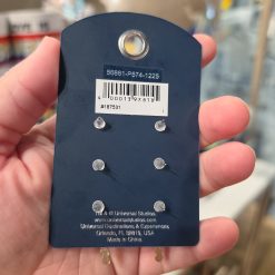 Alternative view of Universal Studios Love Is Universal Rainbow Stud Earrings 3 Pair Set