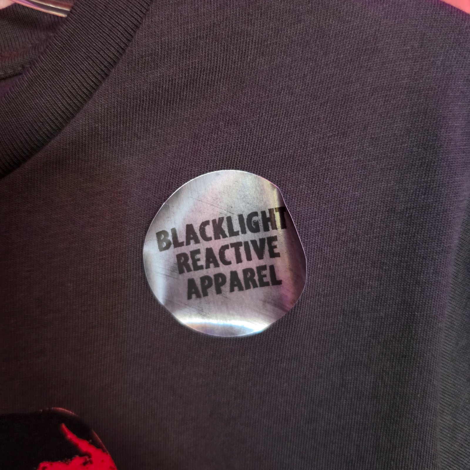 Halloween Horror Nights 2026 Sinners Blacklight Reactive T-Shirt - Image 3
