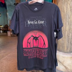 Halloween Horror Nights 2026 Stranger Things Never Go Alone T-Shirt