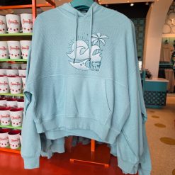 Universal Cabana Bay Beach Resort Women's Mint Hooded Pullover Sweatshirt