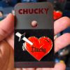 Chucky Knife Through Heart Hinged Pin – Universal Studios