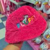 Universal Studios Minions Fluffy Unicorn Pink Sherpa Bucket Hat
