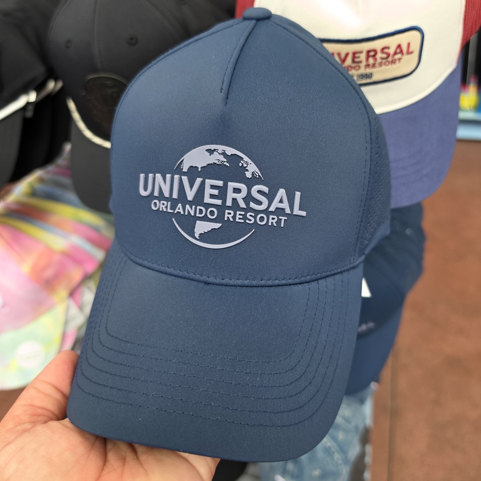 Universal Orlando Resort Navy Performance Adjustable Adult Hat
