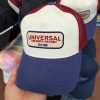 Universal Orlando Resort EST. 1990 Youth Maroon & Navy Trucker Hat