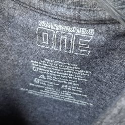 Transformers One Optimus Prime, Megatron & Bumblebee Adult T-Shirt – Charcoal - Image 3