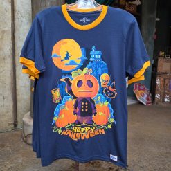 Universal Orlando HHN 35 Lil’ Boo Happy Halloween Adult Ringer T-Shirt