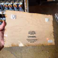 Alternative view of Universal Orlando HHN 35 Sinners Club Juke Wooden Wall Sign