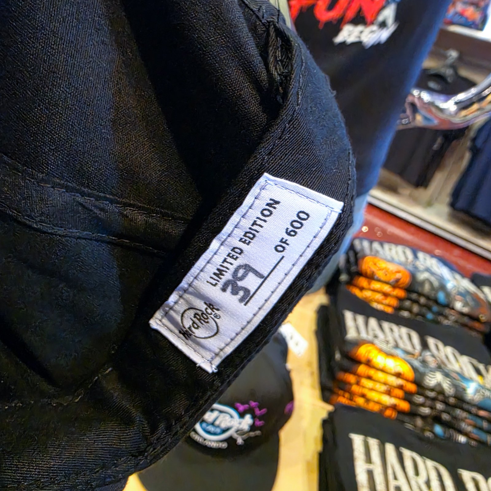 Hard Rock Cafe Orlando Halloween 2026 Limited Edition Bat Hat - Image 4
