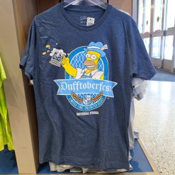 Universal Studios The Simpsons Homer Dufftoberfest Adult T-Shirt