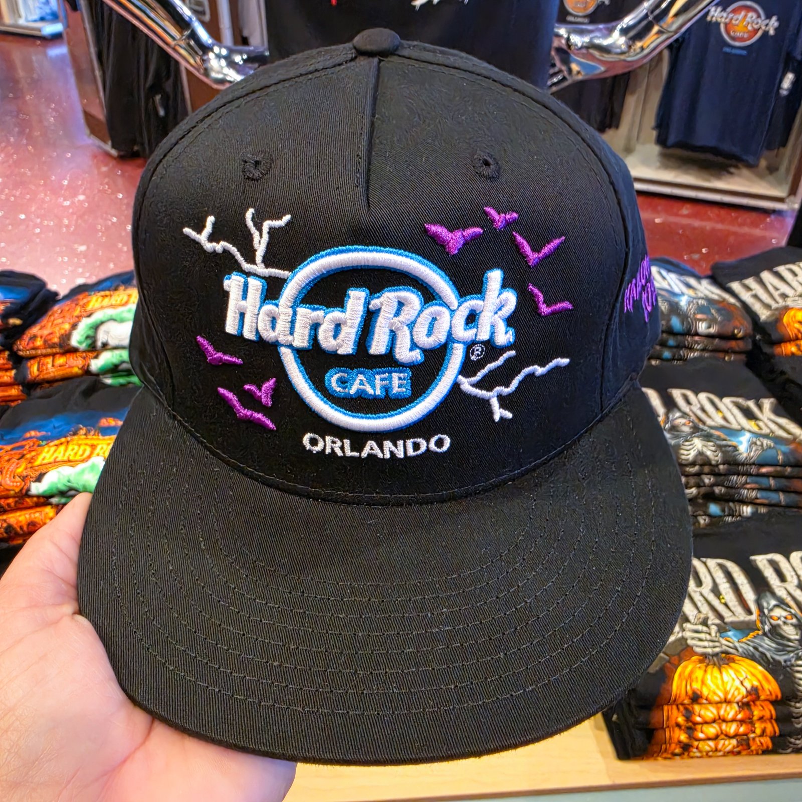 Hard Rock Cafe Orlando Halloween 2026 Limited Edition Bat Hat
