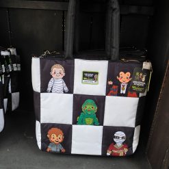 Alternative view of Universal Studios x Whatever Frankenstein and Bride Patchwork Tote Bag