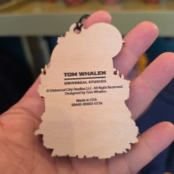 Alternative view of Halloween Horror Nights 2026 Lil’ Boo Wooden Ornament by Tom Whalen