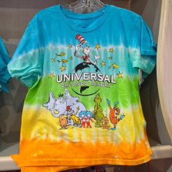 Universal Dr. Seuss Multi-Character Universal Orlando Resort Tie-Dye Youth T-Shirt