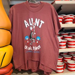 Universal Dr. Seuss Cat in the Hat Aunt of All Things Adult T-Shirt