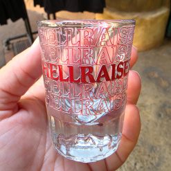 Universal Studios HHN 2026 Hellraiser Help Me Shot Glass