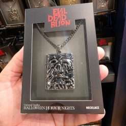 Universal Orlando HHN 2026 Evil Dead Burn Book Locket Necklace