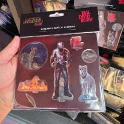 Universal Orlando HHN 2026 Evil Dead Burn Exclusive Acrylic Diorama