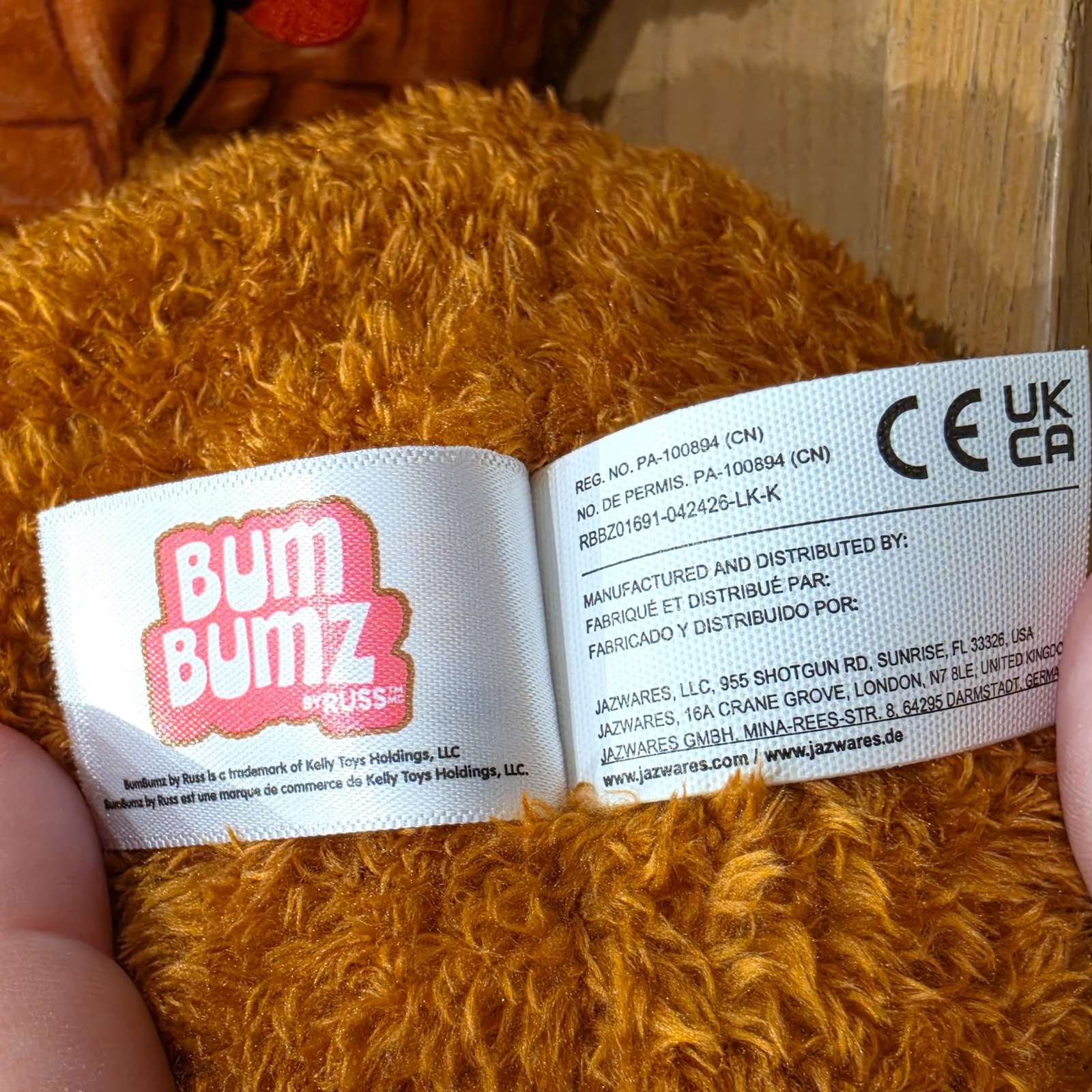 Universal Orlando Stranger Things Waffle BumBumz Plush by Jazwares - Image 5