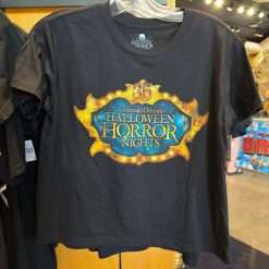 Alternative view of Universal Orlando HHN 35 House Lineup Ladies Cropped T-Shirt