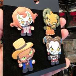 Alternative view of Universal Orlando HHN 35 Icons Chibi Character Collectible Four-Pin Set