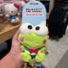 Universal Studios Hello Kitty and Friends Keroppi Magnetic Shoulder Sitter Plush