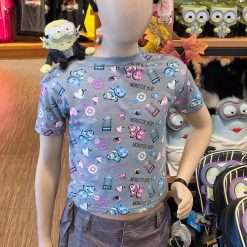 Universal Studios Minions Monster Bob Grey Allover Print Youth T-Shirt